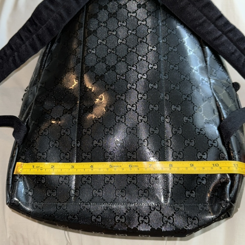 Pre owned Gucci GG black backpack, as shown in pictures. - Picture 15 of 17